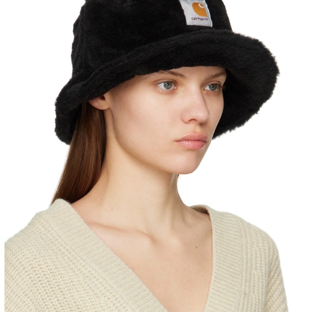 Carhartt WIP Black Plains Bucket Hat